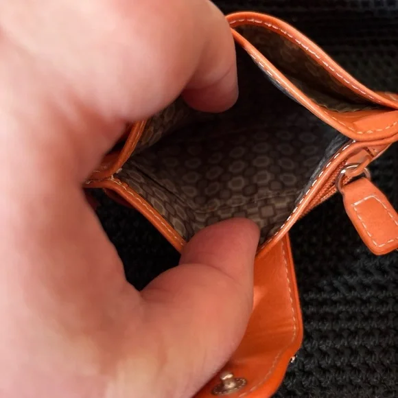 Y2K Vibrant Orange Women's Wallet - Picture 5 of 6